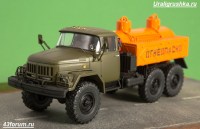 Коллекционная масштабная модель 1:43 Маслозаправщик МА-4А (131) на шасси ЗиЛ-131 (ModelPro)